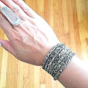New Snakeskin Inspired Wrap Bracelet